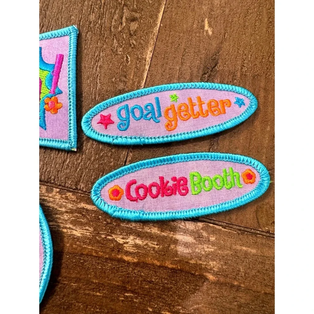 Girl Scouts 2006-07 Share the Fun Cookie Patch Lot of 6 GSUSA Goal Getter